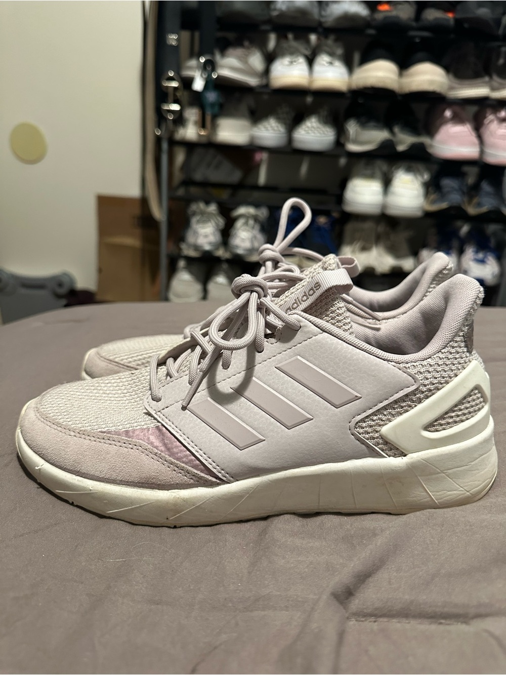 adidas Pale Mauve Runner Sneakers